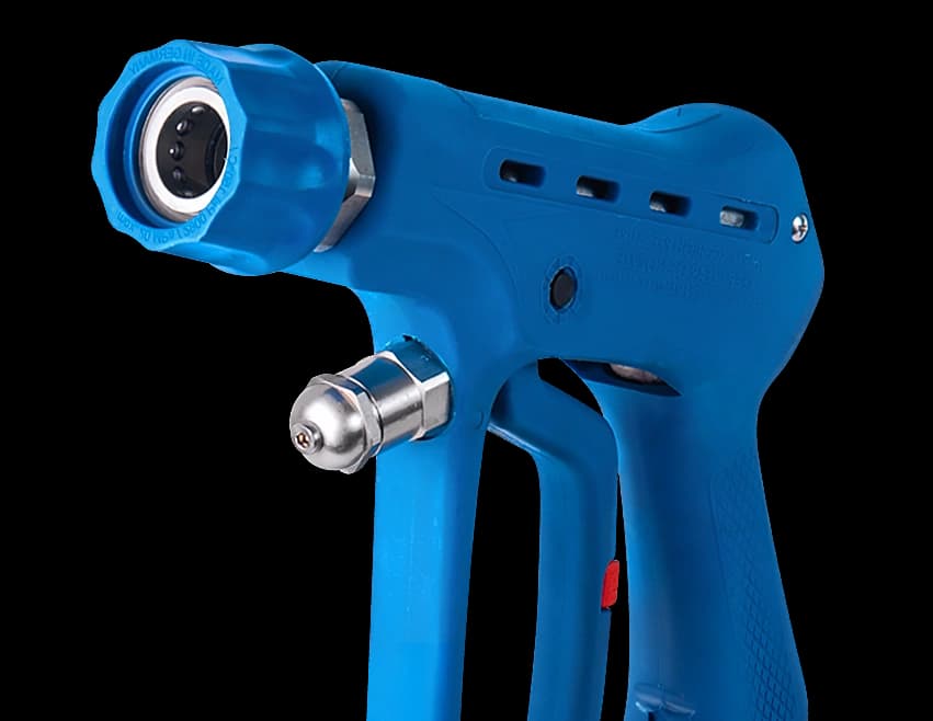 Picture of the foam pressure gun